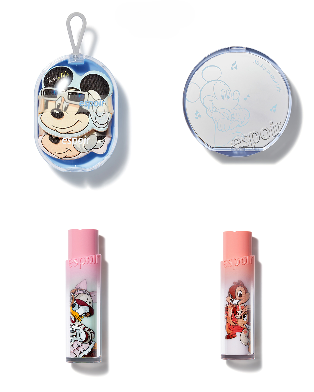 댄스동아리로 활동 중인 미키 마우스, 미니 마우스, 도날드 덕, 데이지 덕, 칩앤데일의 모습을 담은 에스쁘아